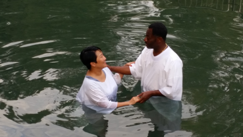 Baptism at the Jordan River